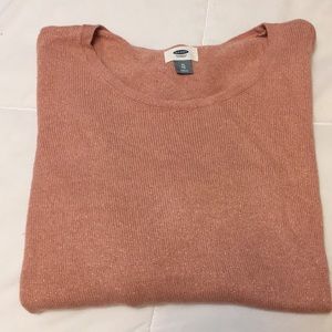 Old Navy Sparkly Pink Sweater
